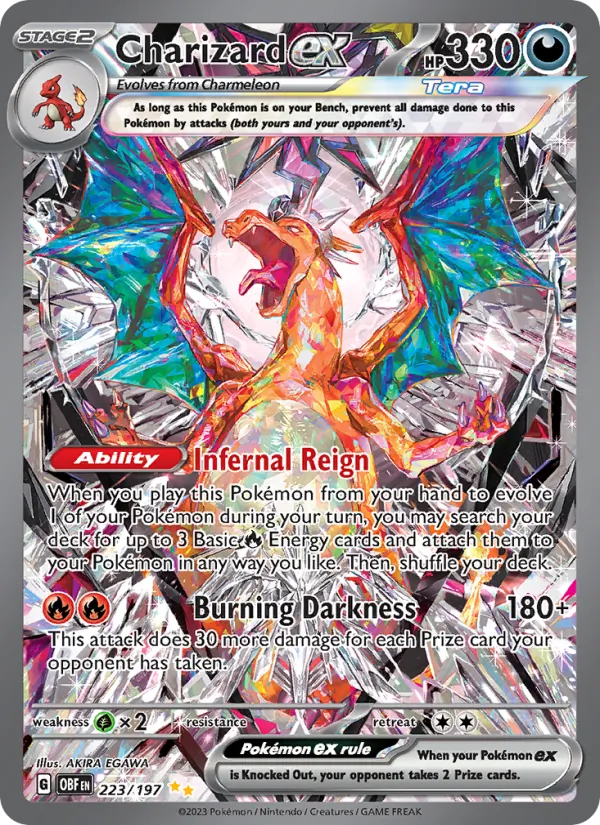 Charizard ex (Obsidian Flames 223/197)