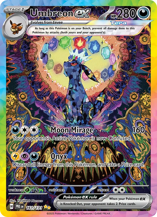 Umbreon ex (Prismatic Evolutions 161/131)
